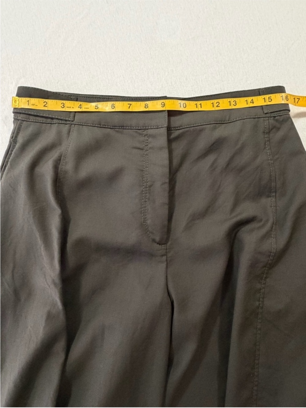COS Barrel Leg Utility Trouser Green - Picture 5 of 12